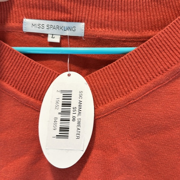 NWT Large Cheetah Pullover - Picture 2 of 3